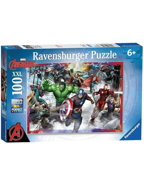 Rompecabezas Película Avengers Reunidos Ravensburger 100 piezas