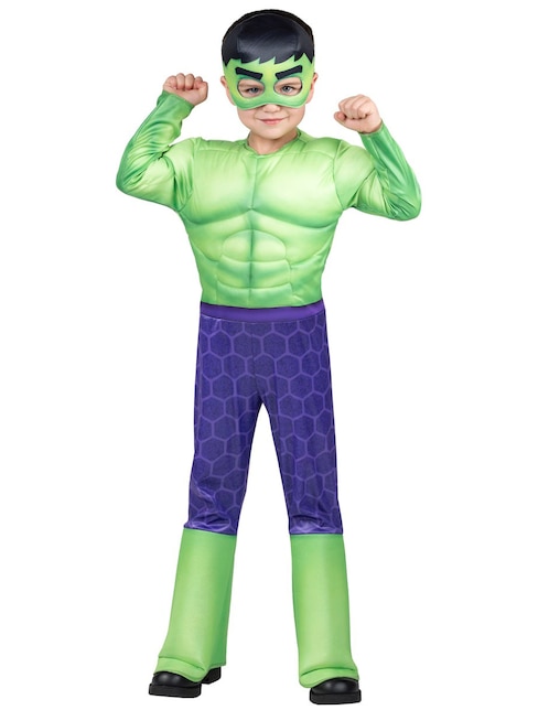 Disfraz Jazwares Spidey and his Amazing Friends Hulk para niño