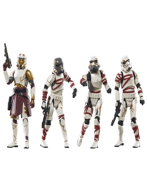 Set figuras de acción articuladas Star Wars: Ahsoka Clone Trooper Hasbro