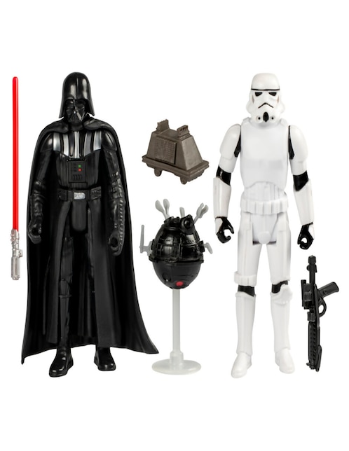 Set figuras de acción articuladas Star Wars Darth Vader & Stormtroopers Hasbro