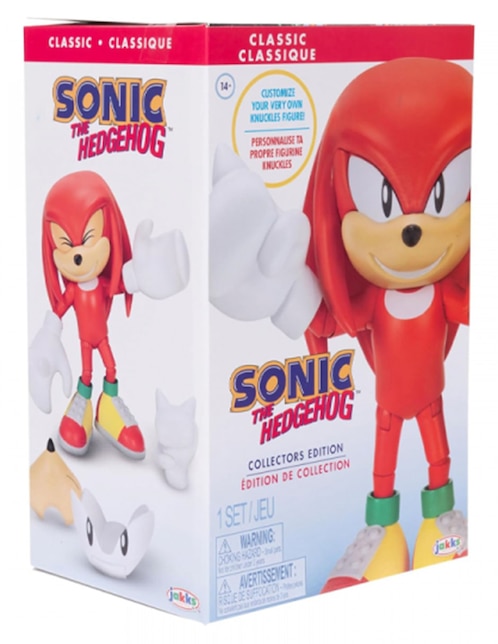 Figura de acción Sonic The Hedgehog Knuckles Jakks Pacific