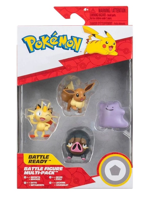 Set figuras acción Pokémon Jazwares