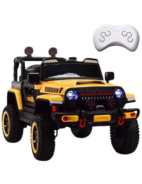 Automóvil montable "montable" "con control remoto" joykoo speed riders "de" recargable