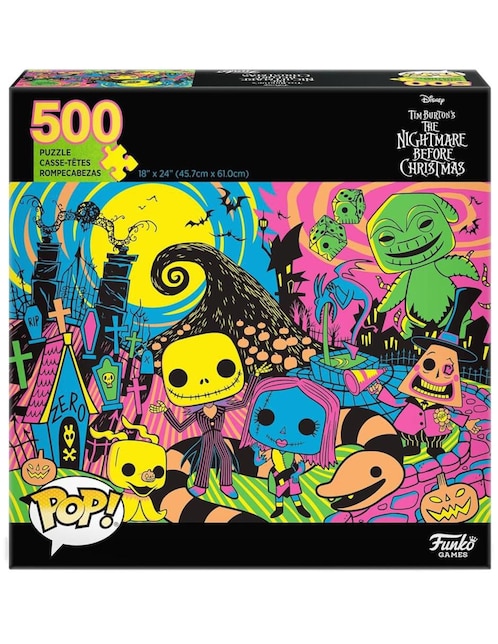 Rompecabezas Película The Nightmare Before Christmas Funko Games 500 piezas