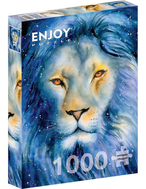 Rompecabezas León Con Estrellas Enjoy Puzzle 1000 piezas