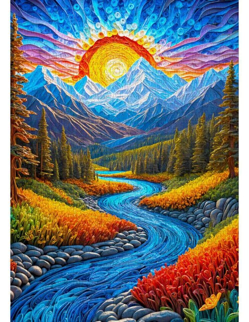 Rompecabezas Paisaje Paisaje Al Atardecer Enjoy Puzzle 1000 Piezas 2 rompecabezas-paisaje-paisaje-al-atardecer-enjoy-puzzle-1000-piezas-2