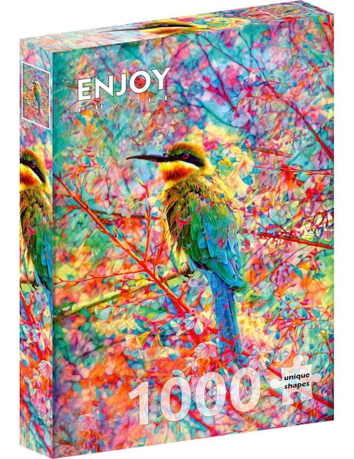 Rompecabezas Animales Pájaro Feliz Enjoy Puzzle 1000 piezas