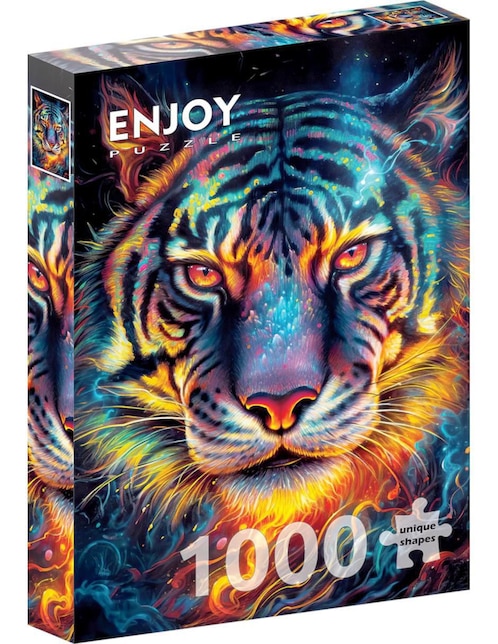 Rompecabezas Tigre Resiliencia de Tigre Enjoy Puzzle 1000 piezas