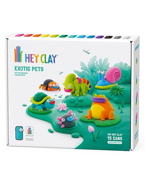 Set De Arcilla Para Moldear Animales Exóticos
