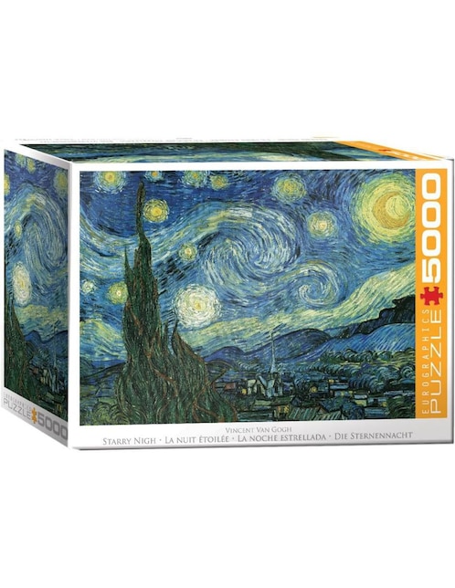 Rompecabezas Van Gogh La Noche Estrellada Eurographics 5000