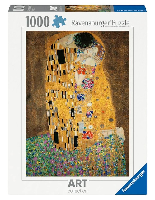 Rompecabezas Klimt: El beso 1000 piezas