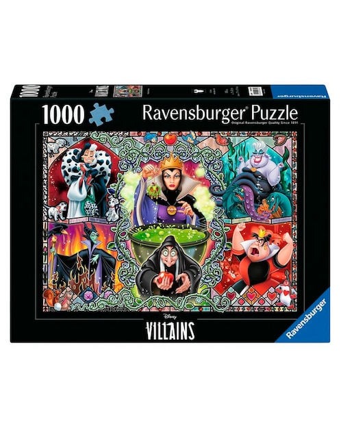 Rompecabezas Disney Villanos 1000 piezas 1