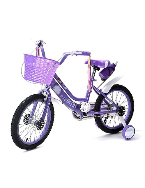 Bicicleta infantil wondrus "rodada" 16 sin familia o colección  "para" niña