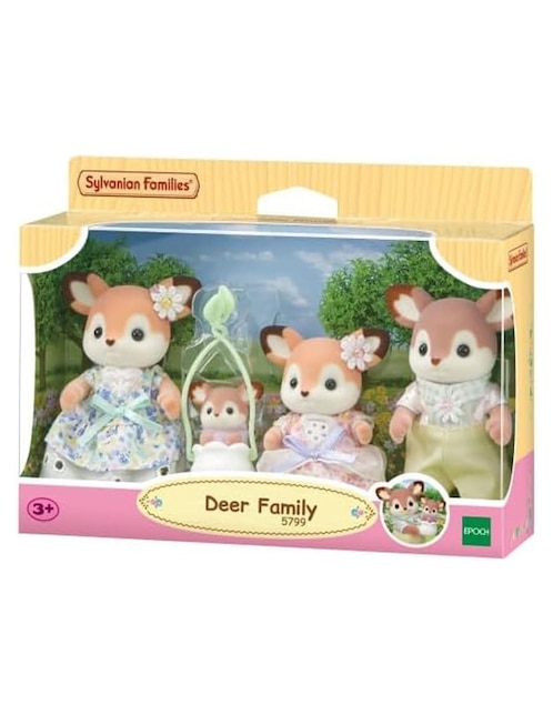 Set muñecas Sylvanian Families Deer Family