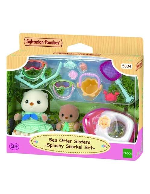 Set muñecas Sylvanian Families Sea Otter Sisters