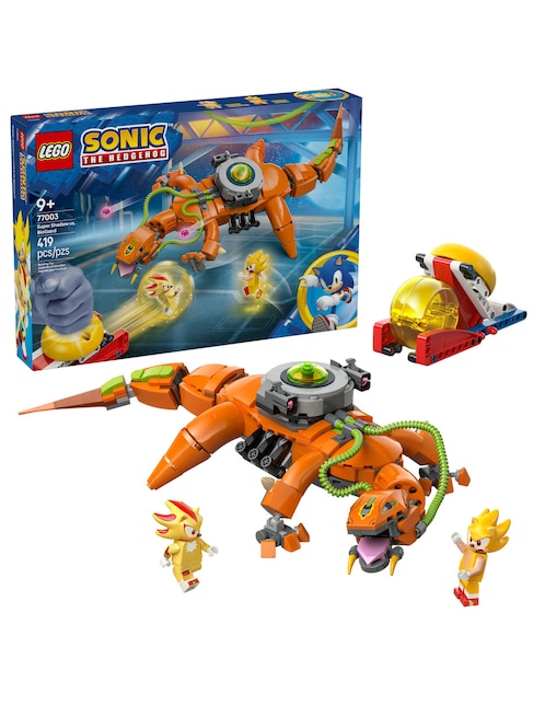 Lego Sonic Super Shadow vs. Biolizard 77003