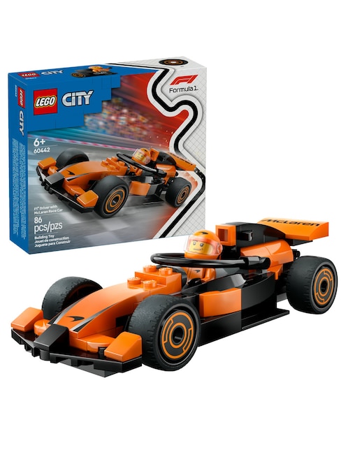 Lego City F1 Driver with McLaren Race Car 60442 1