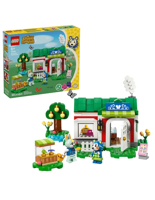 Lego Animal Crossing Tienda de Ropa de las Hermanas Manitas 77055