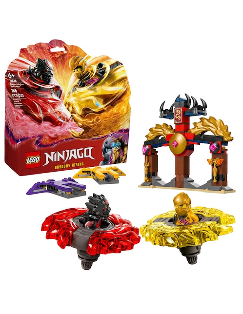 Lego Ninjago Pack de Combate: Spinjitzu del Dragón 71826 Dragons Rising