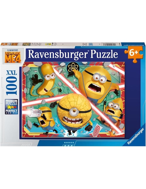 Rompecabezas Película Despicable Me 4 Ravensburger 100 piezas