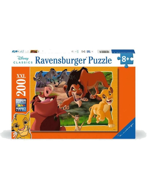 Rompecabezas Película Mufasa Lion King Ravensburger 200 piezas