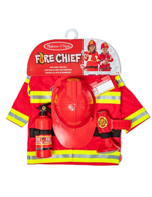 Fure Chief Melissa & Doug juego de rol para niños