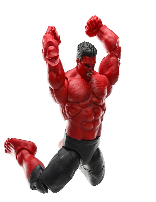 Figura de acción articulada Captain America Brave New World Red Hulk Marvel