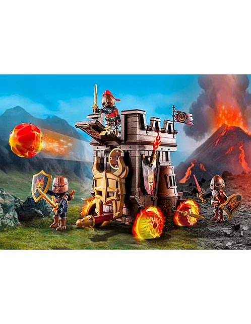 Playmobil Novelmore Pm Battle Wagon With Fire Cannon 71643