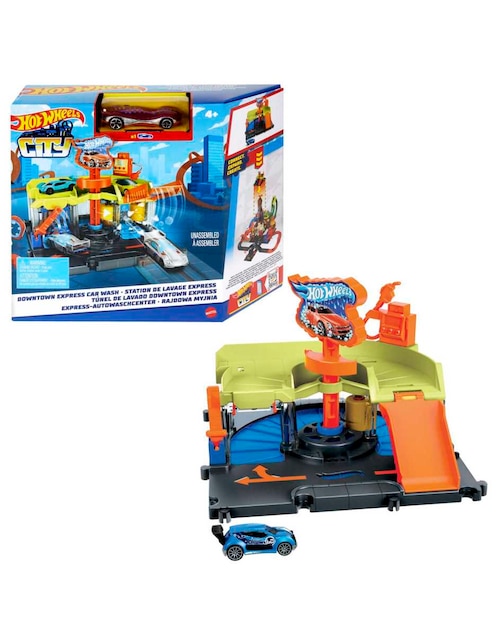 Pista armable Hot Wheels: City