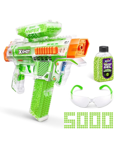 ZURU Lanzador de hidrogel Zuru Glow hyper gel