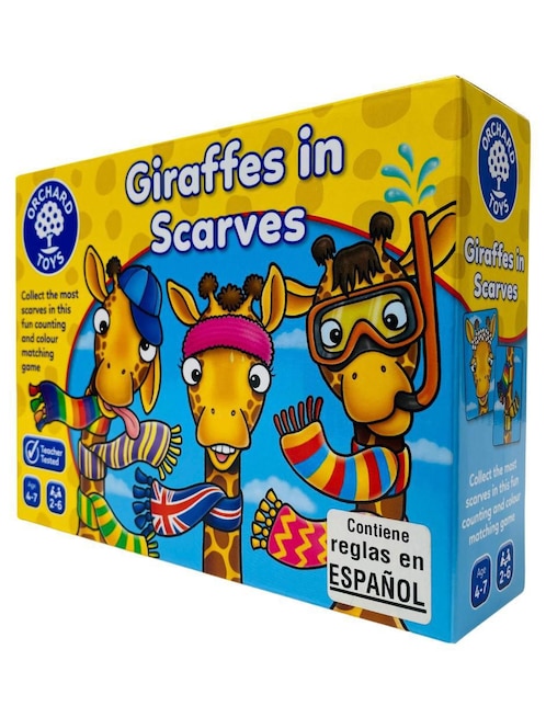 Giraffes in scarves Orchard Toys