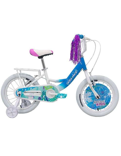 VELOCI Bicicleta infantil Veloci rodada 16 para niña
