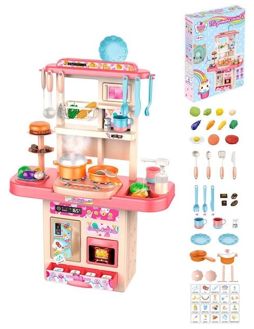 Cocinita infantil juguete Red Velvet juego de rol para niños