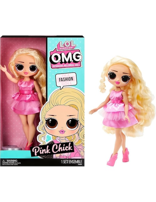 Muñeca L.O.L Surprise Lol Pink chick Mid