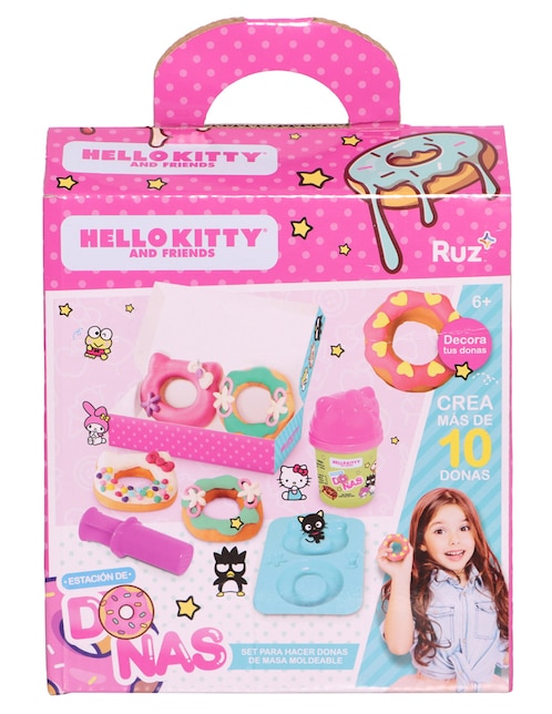 Set de masa moldeable para creación de donas 1