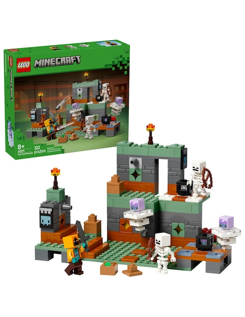Lego Minecraft La Cámara de Desafío 21271 Minecraft Toys 