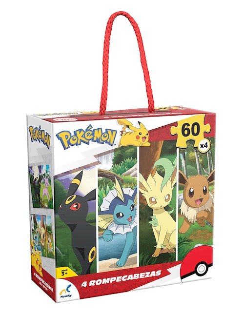 Rompecabezas Pokémon 4 en 1 240 piezas 1