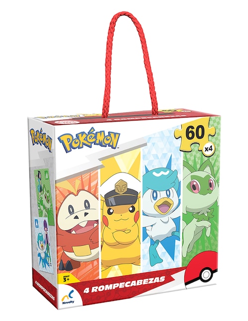 Rompecabezas Pokémon 4 en 1 240 piezas 1