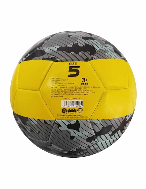 Balón Warner Bros para fútbol infantil