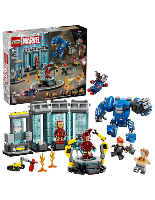 Lego Super Heroes Infinity Saga Laboratorio de Iron Man: Sala de Armaduras 76315