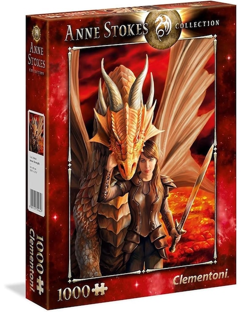 Rompecabezas Clementoni Hadas mágicas Anne Stokes Inner Strength 1000 piezas