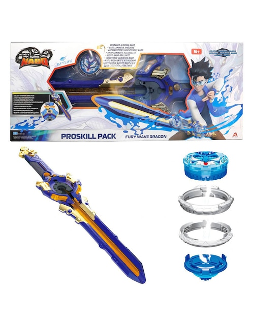 Figura de acción Infinity Nado Fury Wave Dragon Alpha con movimiento
