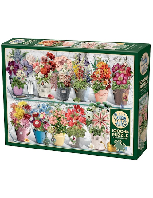 Rompecabezas Flores Varios Ramos de Flores Cobble Hill 1000 piezas