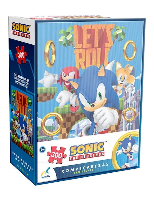 Rompecabezas Sonic Lenticular Novelty 300 piezas