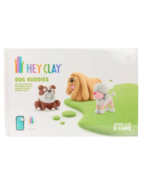 HEY CLAY Set arcilla para moldear perros hey clay