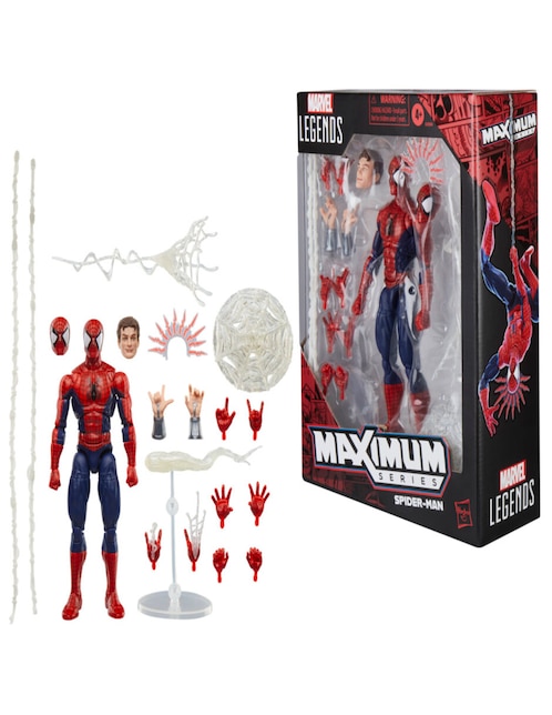 MARVEL Figura de acción articulada Marvel: Legends Series Spider-Man maximum series Marvel