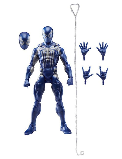 MARVEL Figura de acción articulada Marvel Spider Man Peter Parker Anti-Venom Suit Style collectors Marvel