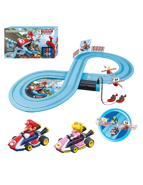 Set pista y automóviles Mario Kart 1
