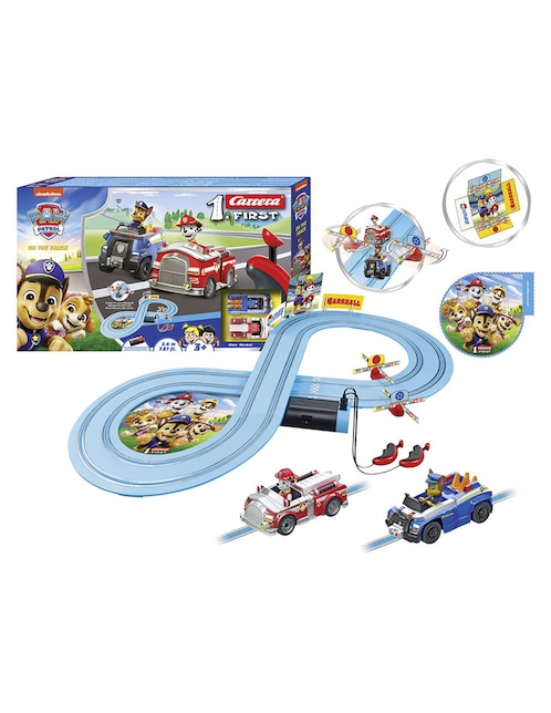 Set pista y automóviles Paw Patrol 1