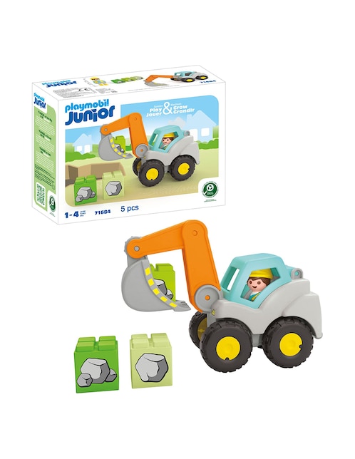 Playmobil Pala excavadora 71684 Junior Toys 